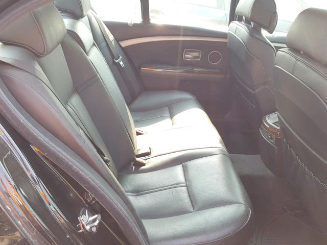 WBAHL83566DT01113 - 2006 BMW 750 I BLACK photo 6