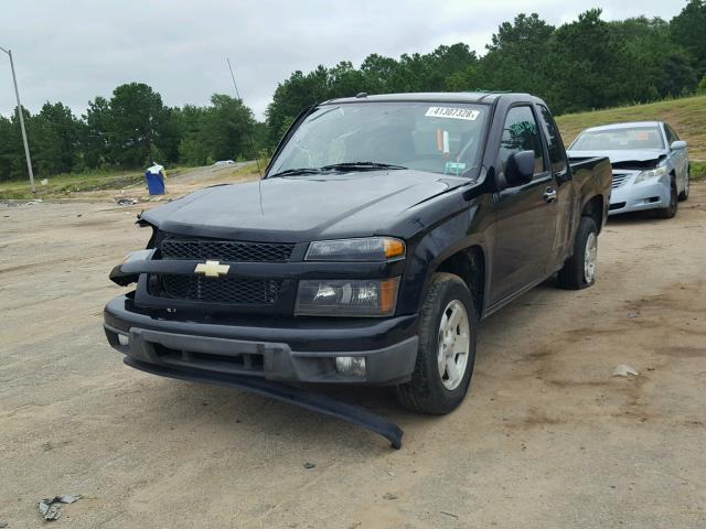 1GCESCFE0C8162768 - 2012 CHEVROLET COLORADO L BLACK photo 2