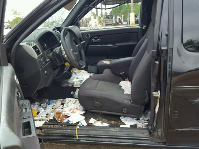 1GCESCFE0C8162768 - 2012 CHEVROLET COLORADO L BLACK photo 5