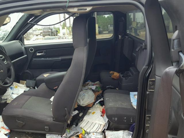 1GCESCFE0C8162768 - 2012 CHEVROLET COLORADO L BLACK photo 6