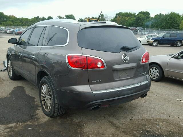 5GAER23DX9J125957 - 2009 BUICK ENCLAVE CX TAN photo 3