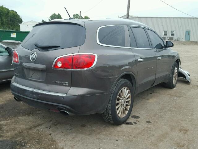 5GAER23DX9J125957 - 2009 BUICK ENCLAVE CX TAN photo 4