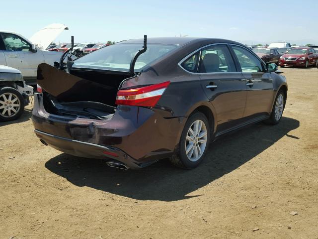 4T1BK1EB3DU039579 - 2013 TOYOTA AVALON BAS 紫色 照片 4