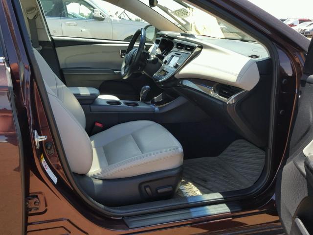 4T1BK1EB3DU039579 - 2013 TOYOTA AVALON BAS 紫色 照片 5