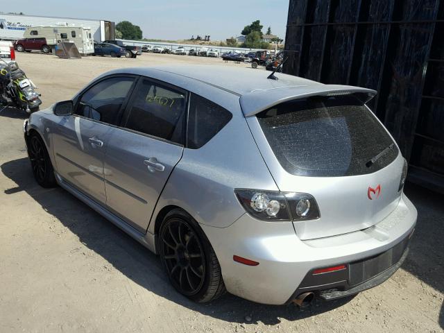 JM1BK34L681801272 - 2008 MAZDA SPEED 3 SILVER photo 3