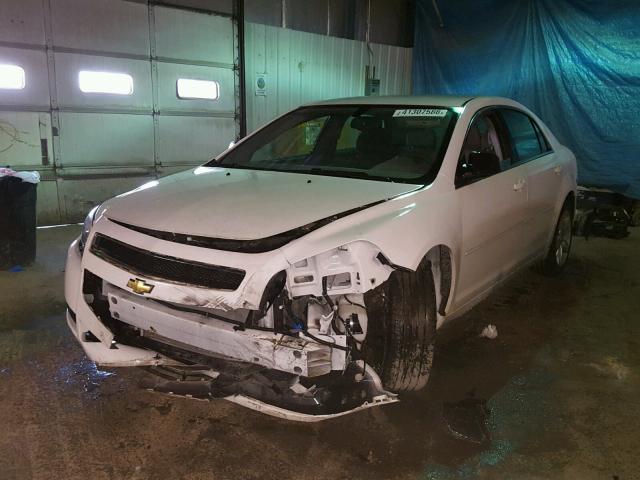 1G1ZB5EBXA4125891 - 2010 CHEVROLET MALIBU LS Ақ фото 2