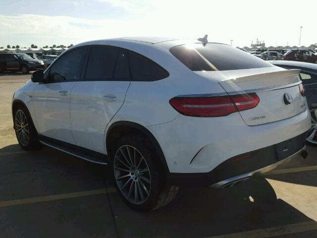 4JGED6EB6HA075486 - 2017 MERCEDES-BENZ GLE COUPE WHITE photo 3