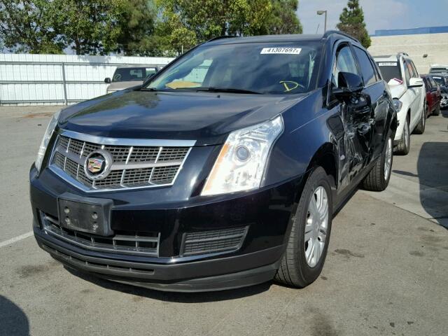 3GYFNGE38CS643646 - 2012 CADILLAC SRX BLACK photo 2