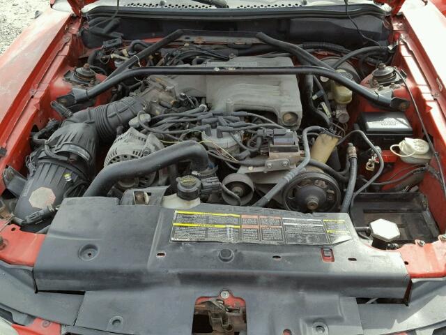 1FALP45T8RF177107 - 1994 FORD MUSTANG GT RED photo 7