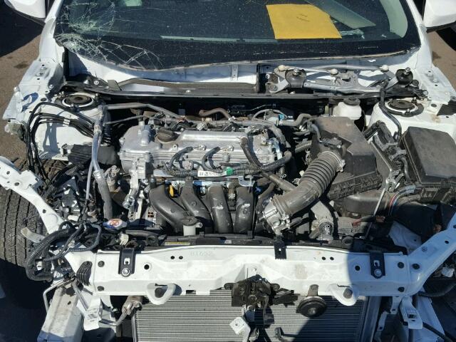 2T1BURHE7HC851005 - 2017 TOYOTA COROLLA L WHITE photo 7