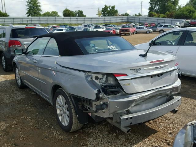 1C3BCBEG5DN703950 - 2013 CHRYSLER 200 TOURIN SILVER photo 3