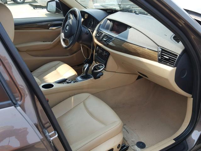 WBAVL1C5XEVY16893 - 2014 BMW X1 XDRIVE2 BROWN photo 5