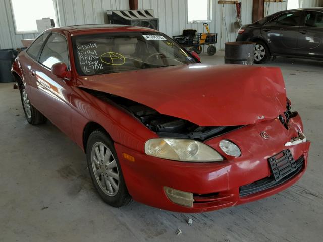 JT8JZ31C4S0030138 - 1995 LEXUS SC 300 RED photo 1