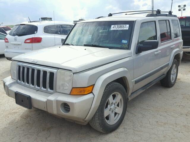 1J8HH48P67C505823 - 2007 JEEP COMMANDER GRAY photo 2