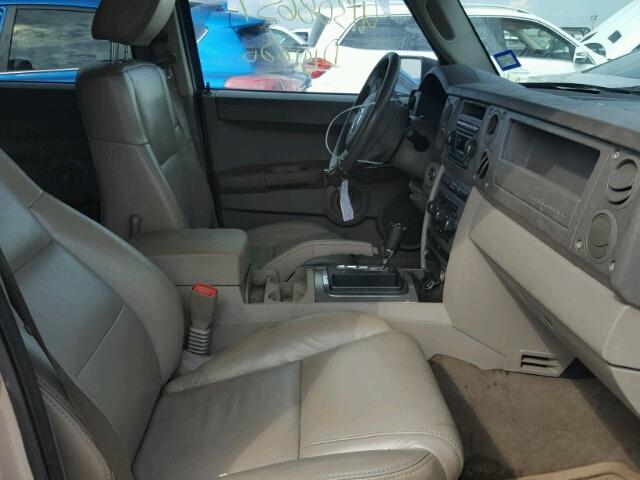 1J8HH48P67C505823 - 2007 JEEP COMMANDER 灰色 照片 5