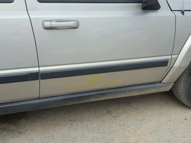 1J8HH48P67C505823 - 2007 JEEP COMMANDER 灰色 照片 9