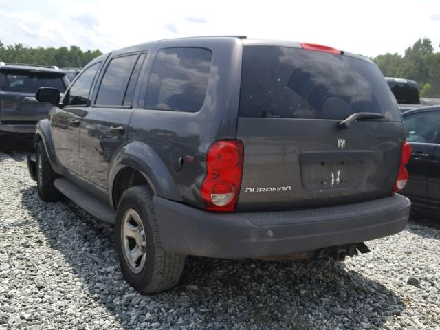 1D4HD38N44F111746 - 2004 DODGE DURANGO ST GRAY photo 3