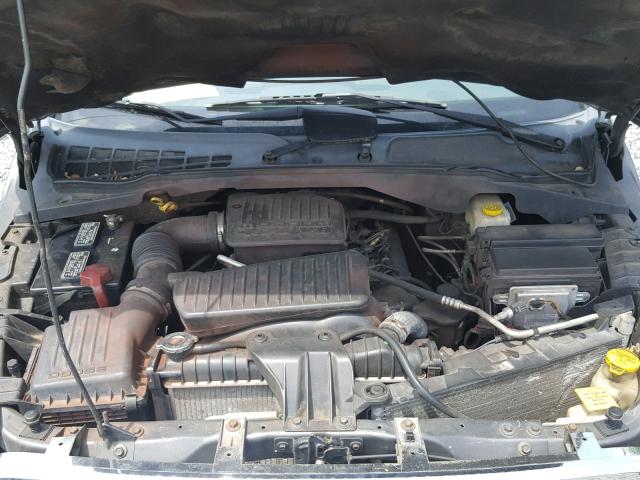 1D4HD38N44F111746 - 2004 DODGE DURANGO ST GRAY photo 7