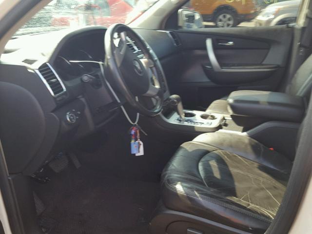 1GKEV33788J247732 - 2008 GMC ACADIA SLT თეთრი ფოტო 5