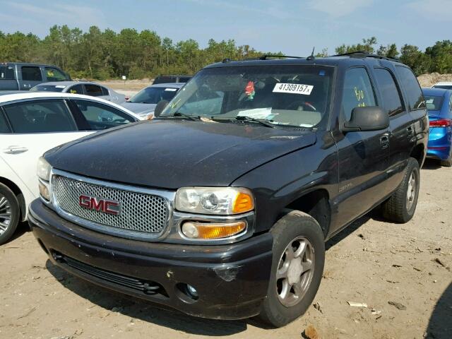 1GKEK63U94J254425 - 2004 GMC YUKON DENA BLACK photo 2