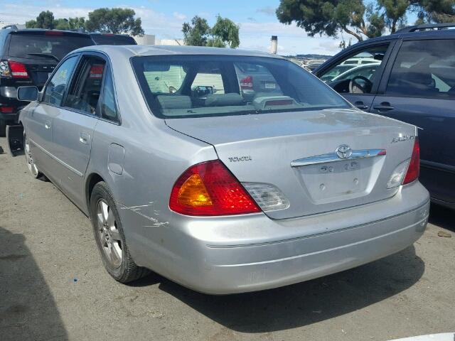 4T1BF28B11U126852 - 2001 TOYOTA AVALON XL Күміс фото 3