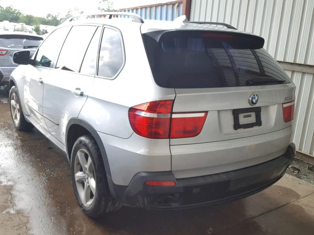 5UXFE43509L272584 - 2009 BMW X5 XDRIVE3 SILVER photo 3