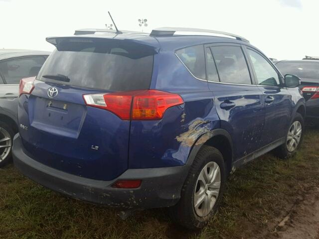 2T3ZFREV0EW101623 - 2014 TOYOTA RAV4 Mavi foto 4