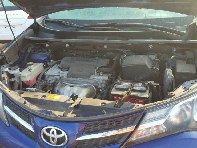 2T3ZFREV0EW101623 - 2014 TOYOTA RAV4 Mavi foto 7