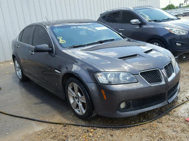 6G2EC57Y89L194253 - 2009 PONTIAC G8 GT CHARCOAL photo 1