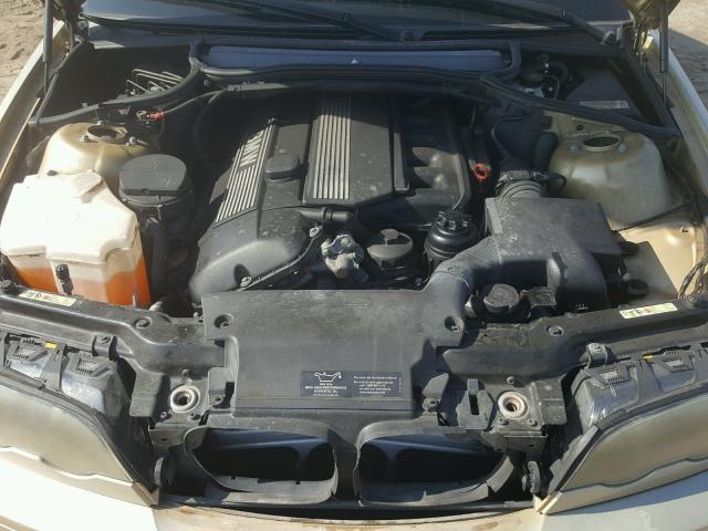 WBABM5340YJP00449 - 2000 BMW 328 CI GOLD photo 7