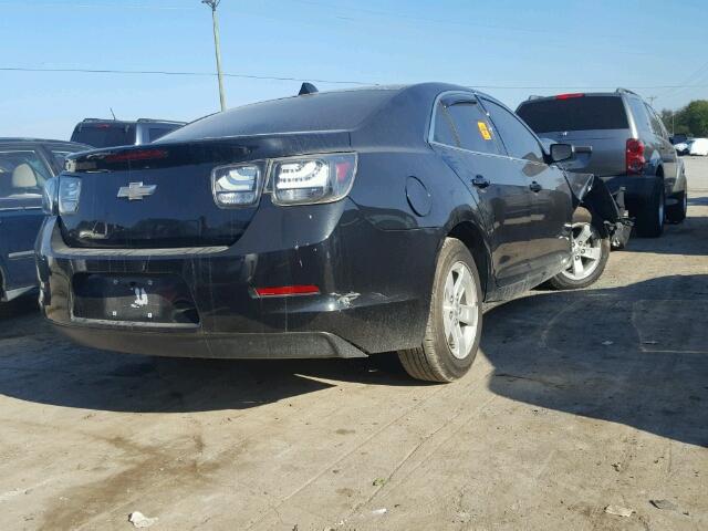 1G11B5SA7DF348374 - 2013 CHEVROLET MALIBU LS BLACK photo 4