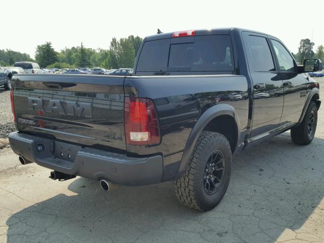 1C6RR7YTXHS749934 - 2017 RAM 1500 REBEL შავი ფოტო 4