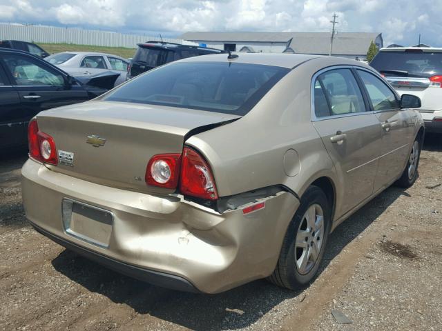 1G1ZG57B78F279214 - 2008 CHEVROLET MALIBU LS 棕色 照片 4