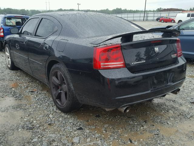 2B3KA73WX7H685288 - 2007 DODGE CHARGER SR BLACK photo 3