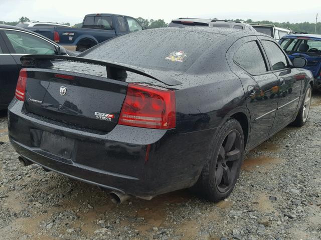 2B3KA73WX7H685288 - 2007 DODGE CHARGER SR BLACK photo 4