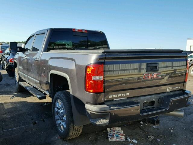 1GT120E8XFF595393 - 2015 GMC SIERRA BLACK photo 3