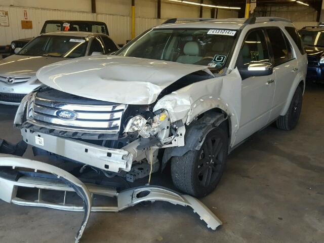 1FMDK03W58GA16219 - 2008 FORD TAURUS X L CREAM photo 2