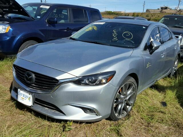 JM1GJ1W50G1400052 - 2016 MAZDA 6 SILVER photo 2