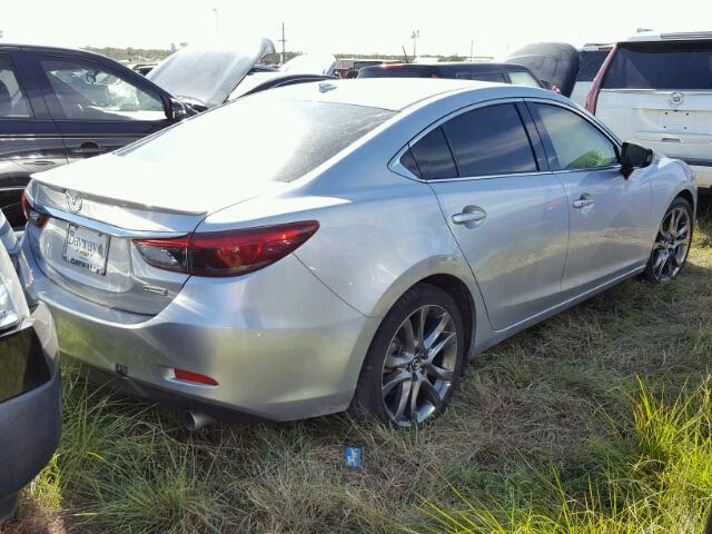 JM1GJ1W50G1400052 - 2016 MAZDA 6 SILVER photo 4