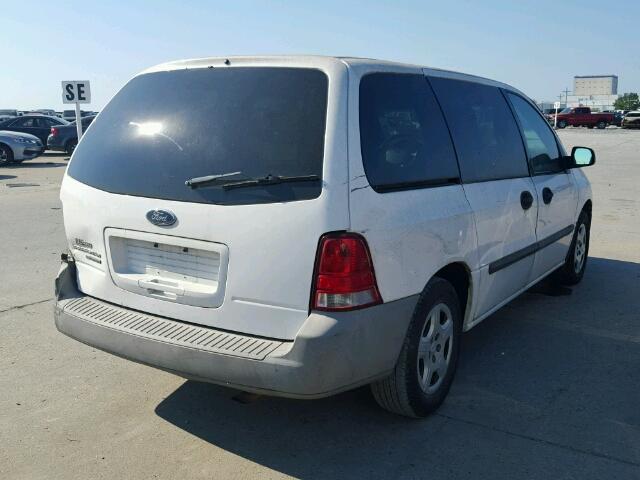 2FTZA54287BA27954 - 2007 FORD FREESTAR WHITE photo 4