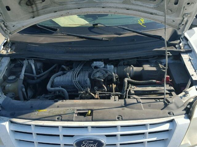 2FTZA54287BA27954 - 2007 FORD FREESTAR WHITE photo 7