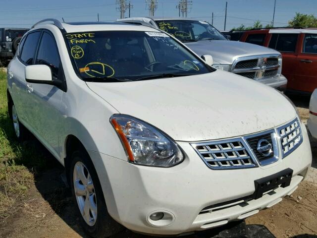 JN8AS58T19W058045 - 2009 NISSAN ROGUE WHITE photo 1