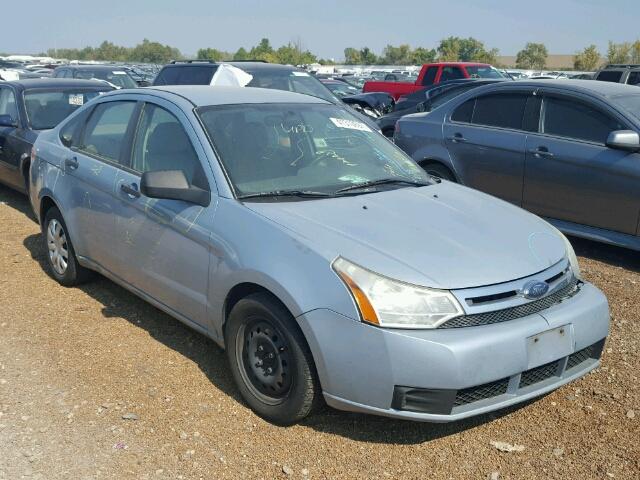 1FAHP34NX8W238393 - 2008 FORD FOCUS S/SE BLUE photo 1