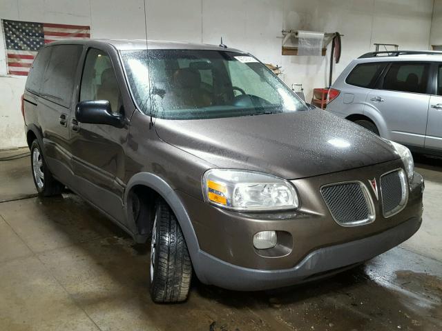 1GMDU031X7D175834 - 2007 PONTIAC MONTANA SV BROWN photo 1