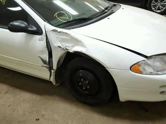 2B3HD46R34H710999 - 2004 DODGE INTREPID S WHITE photo 9