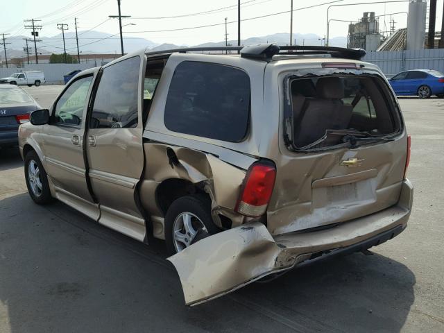 1GBDV13LX5D247173 - 2005 CHEVROLET UPLANDER I BEIGE photo 3