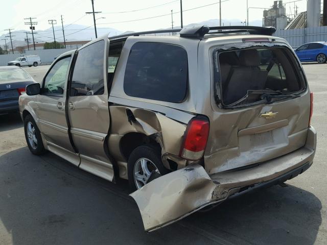 1GBDV13LX5D247173 - 2005 CHEVROLET UPLANDER I BEIGE photo 9