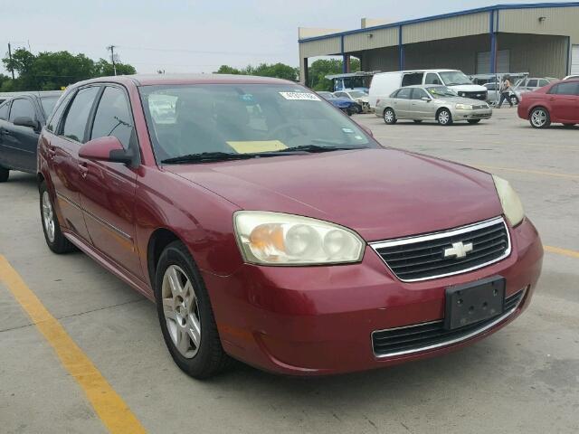 1G1ZT61846F249096 - 2006 CHEVROLET MALIBU MAX 勃艮第红 照片 1