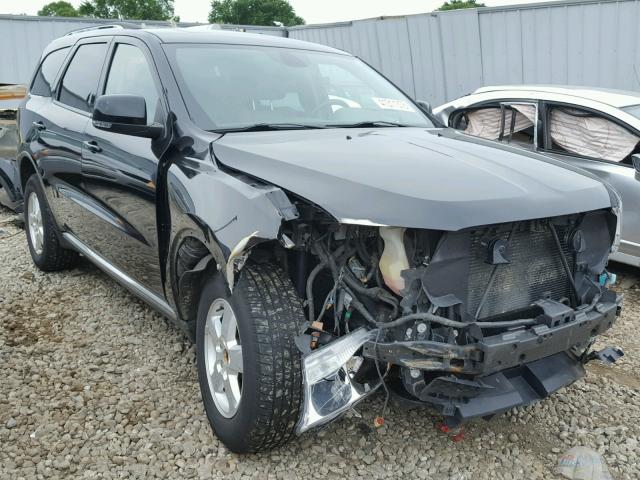 1C4RDJDG7CC198149 - 2012 DODGE DURANGO CR BLACK photo 1