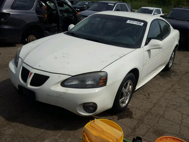 2G2WS522741225904 - 2004 PONTIAC GRAND PRIX WHITE photo 2